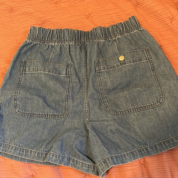 denim paperbag shorts 🍿 - Picture 4 of 4